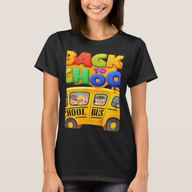 Camiseta Welcome Back to School School Bus Driver Mens Boys (Anverso)
