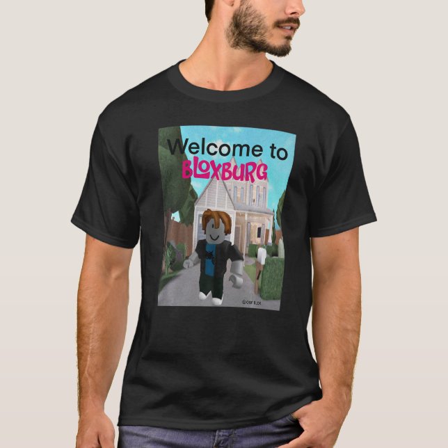 Camiseta Welcome to bloxburg Premium (Anverso)