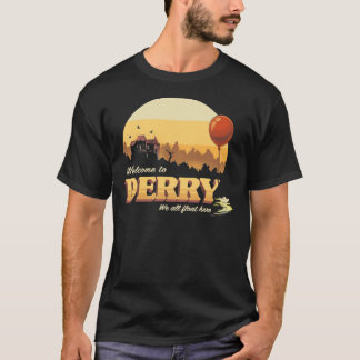 Camiseta Welcome to Derry - IT Terror Movie Book - Horror K