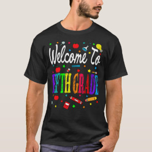 Camiseta Welcome To Fifth Grade Back To School