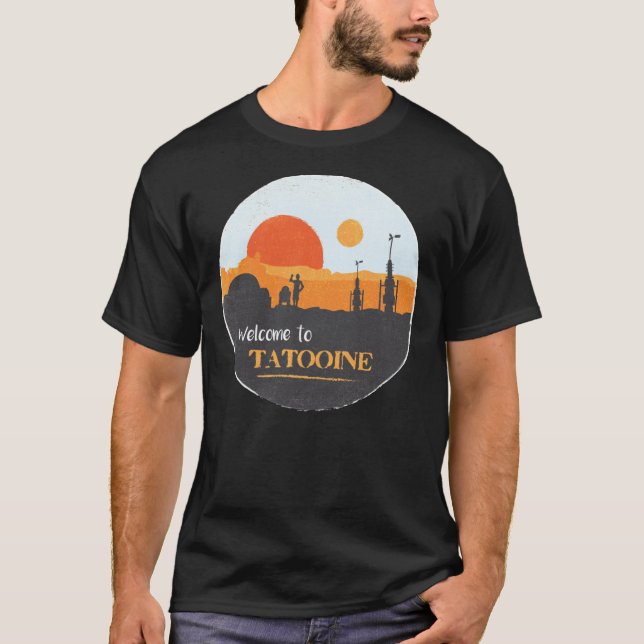 Camiseta Welcome to Tatooine Classic T-Shirt (Anverso)