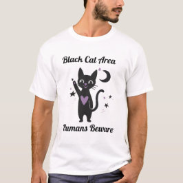 Camiseta Welcome to the Black Cat Zone T-Shirt