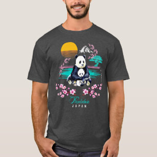 Camiseta Welcome to Tokyo Japan Panda Love Design