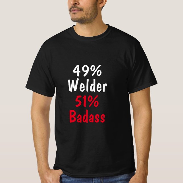 Camiseta Welder Badass (Anverso)