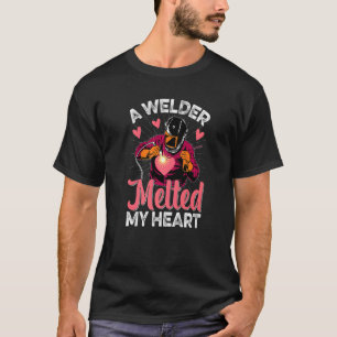 Camiseta Welder derritió a mi esposa amiga del corazón