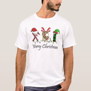 Camiseta Welder Merry Christmas Welmet Santa Hat Li