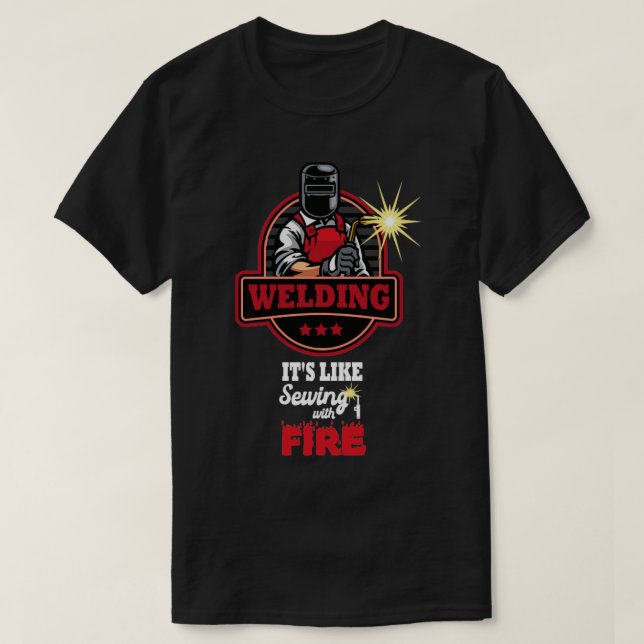 Camiseta Welder Profession Welder Gift (Diseño del anverso)
