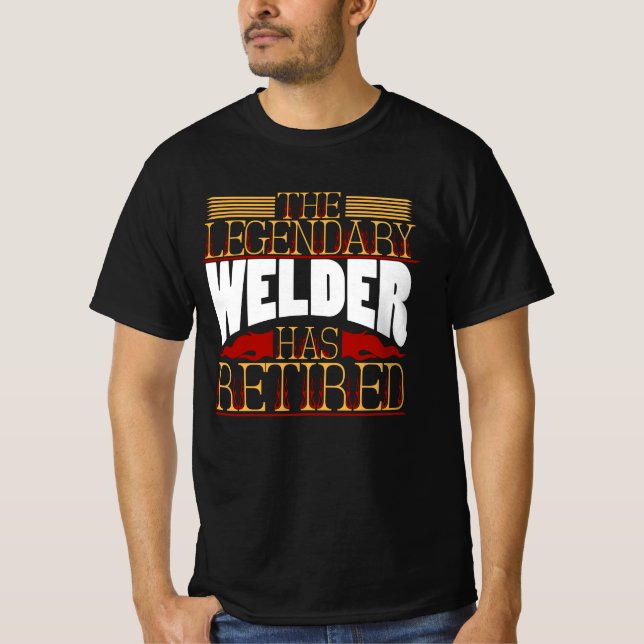 Camiseta Welder Retirement Welding (Anverso)