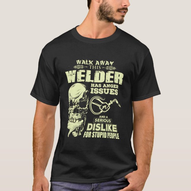 Camiseta Welder Skull Welder (Anverso)
