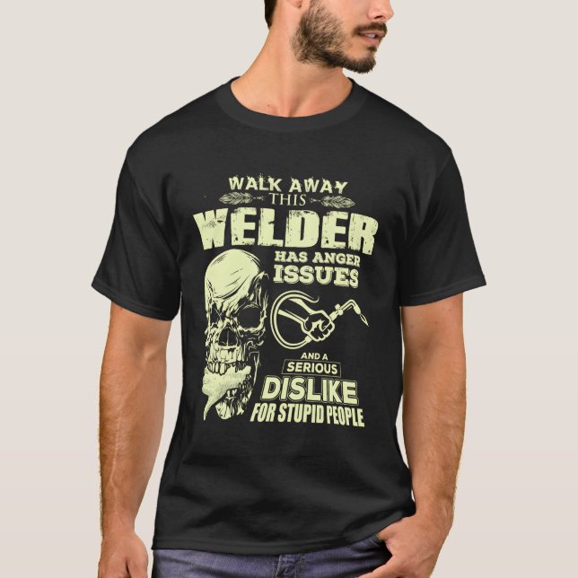 Camiseta Welder Skull Welder (Anverso)