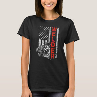 Camiseta Welder USA American Welling Worker Metalwork