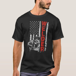 Camiseta Welder USA American Welling Worker Metalwork