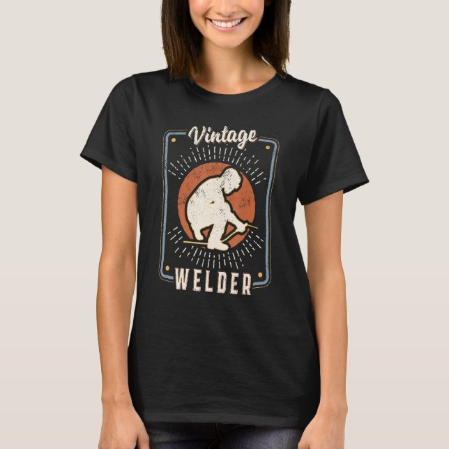 Camiseta Welder Vintage Retro Classic Love (Anverso)