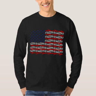 Camiseta Welder Vintage USA Bandera Americana Soldadura 