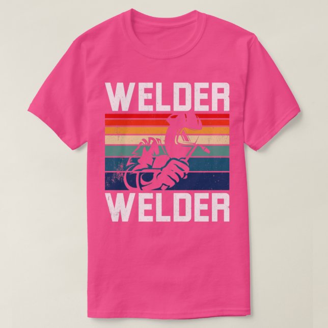 Camiseta Welder Vintage Welder Retro (Diseño del anverso)