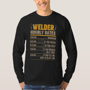 Camiseta Welder Weldin Trabajador Ironsmith Blacksmith Expe