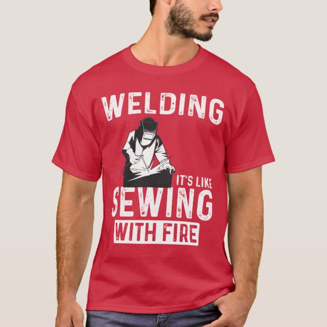 Camiseta Welder Welding boy (Anverso)