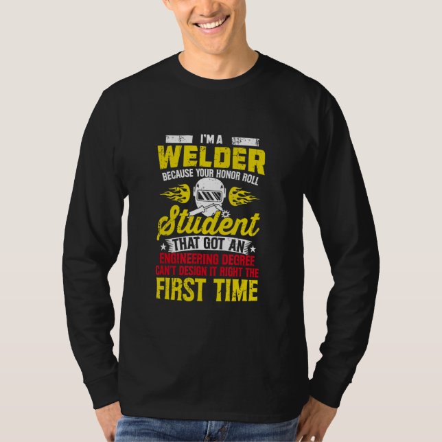 Camiseta Welder   Welding Pictures (Anverso)