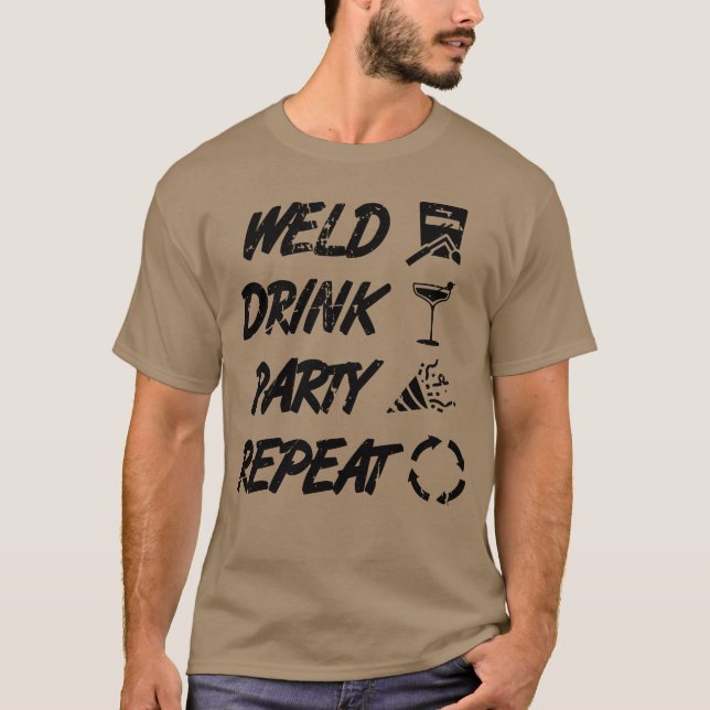 Camiseta Welding Quote friend (Anverso)