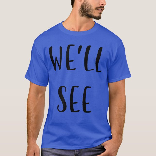 Camiseta Well see Funny Idea White Lie Party retro (Anverso)
