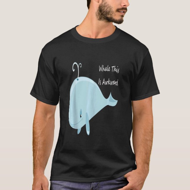 Camiseta Well This Is Awkward  Whale This Is Awkward Tank T (Anverso)