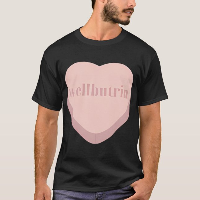 Camiseta Wellbutrin Happy. (Anverso)