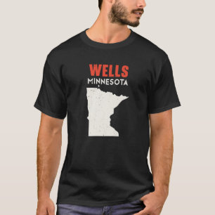 Camiseta Wells Minnesota Estados Unidos de América Viajes M