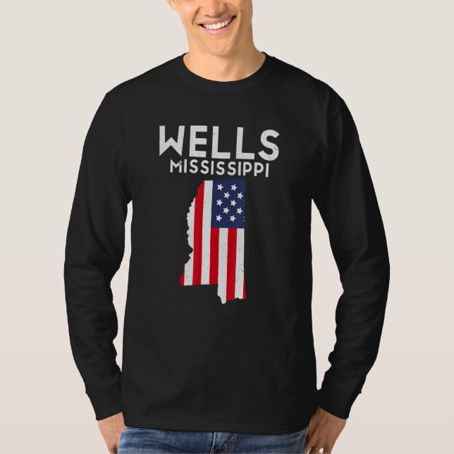 Camiseta Wells Minnesota USA State America Travel Minnesota (Anverso)