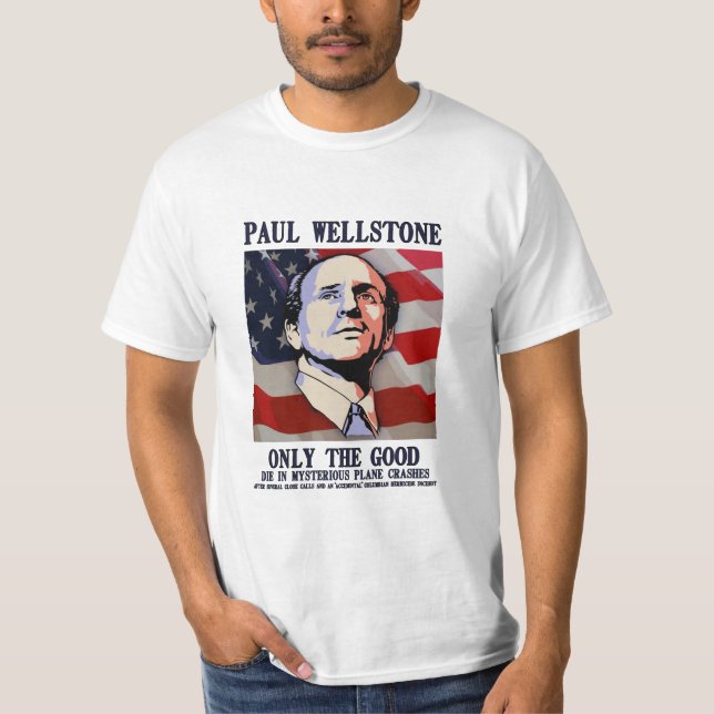 Camiseta Wellstone - solamente el bueno (Anverso)