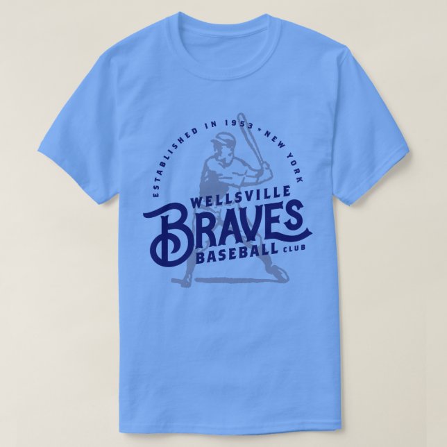 Camiseta Wellsville Braves (Diseño del anverso)