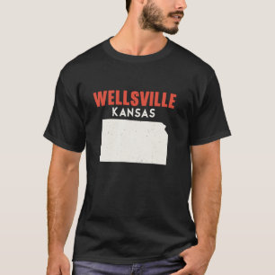 Camiseta Wellsville Kansas Estados Unidos Estados Unidos Es