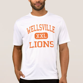Camiseta Wellsville - leones - alto - Wellsville Nueva York