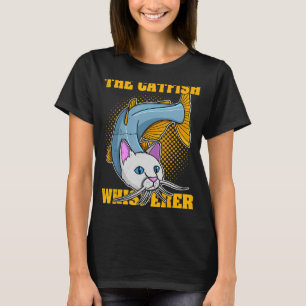 Camiseta Wels de bagre Humor de pesca de bagre