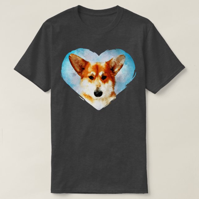 Camiseta Welsh Corgi (Diseño del anverso)