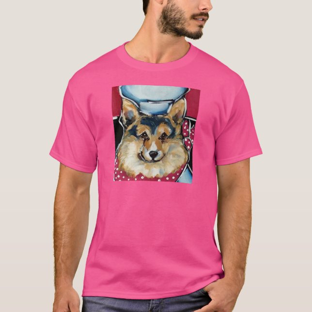 Camiseta Welsh Corgi Cardigan (Anverso)