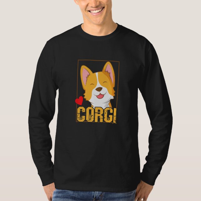 Camiseta Welsh Corgi Cardigan Dog (Anverso)