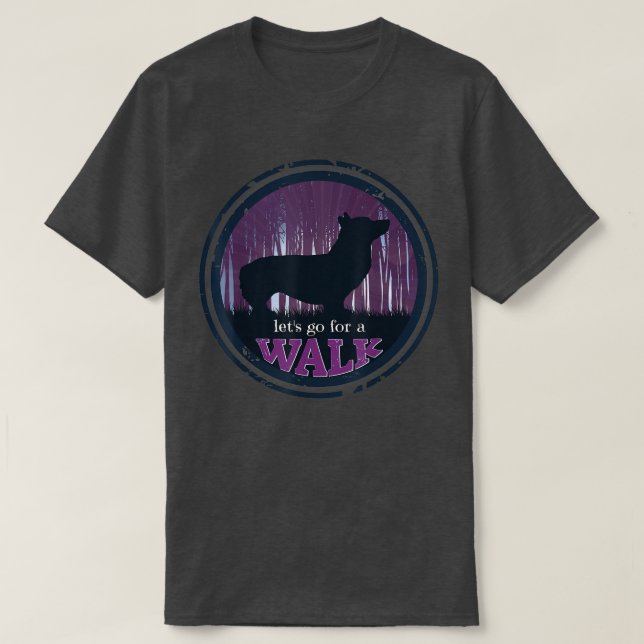 Camiseta Welsh Corgi Dog Breed1515 (Diseño del anverso)