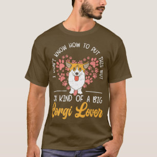 Camiseta Welsh Corgi Dog Lover Puppy Owner Corgi Breeder Pu