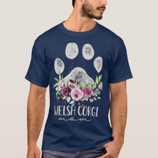 Camiseta Welsh Corgi Dog Mom