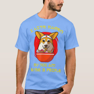 Camiseta Welsh Corgi Dog Mom Loves Japanese Ramen Foodie 15