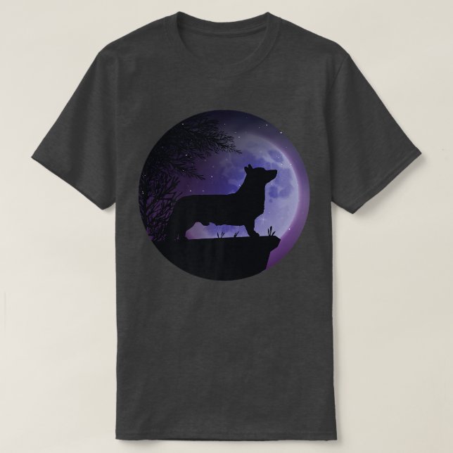 Camiseta Welsh Corgi Dog Retro 1584 (Diseño del anverso)