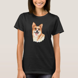 Camiseta Welsh Corgi Short Queen Dog Portrait