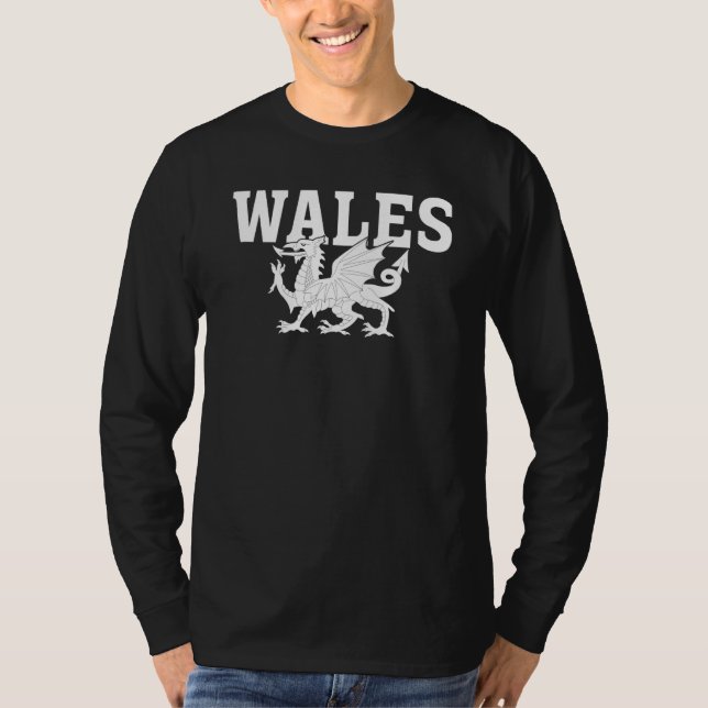 Camiseta Welsh Flag Home Pride Wales (Anverso)