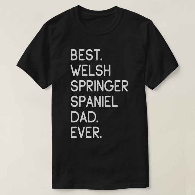 Camiseta Welsh Springer Spaniel (Diseño del anverso)