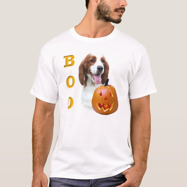 Camiseta Welsh Springer Spaniel Boo (Anverso)
