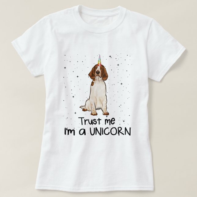 Camiseta Welsh Springer Spaniel Confía En Mí Un Perro Unico (Diseño del anverso)