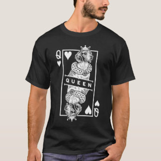 Camiseta Welsh Springer Spaniel Reina De Corazones Perro  P