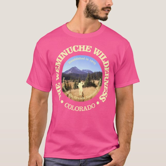 Camiseta Weminuche Wilderness (Wa) Activo (Anverso)