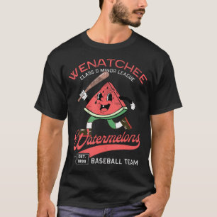 Camiseta Wenatchee Watermelons Retro Liga de Béisbol