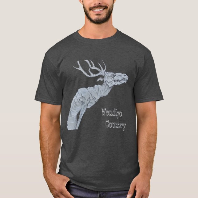 Camiseta Wendigo Country Algonquian Folklore Men's Shirt (Anverso)